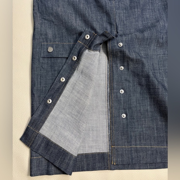 NWT - Tibi Women’s Jamie Straight Long Denim Skirt - Size 2 - Picture 5 of 10